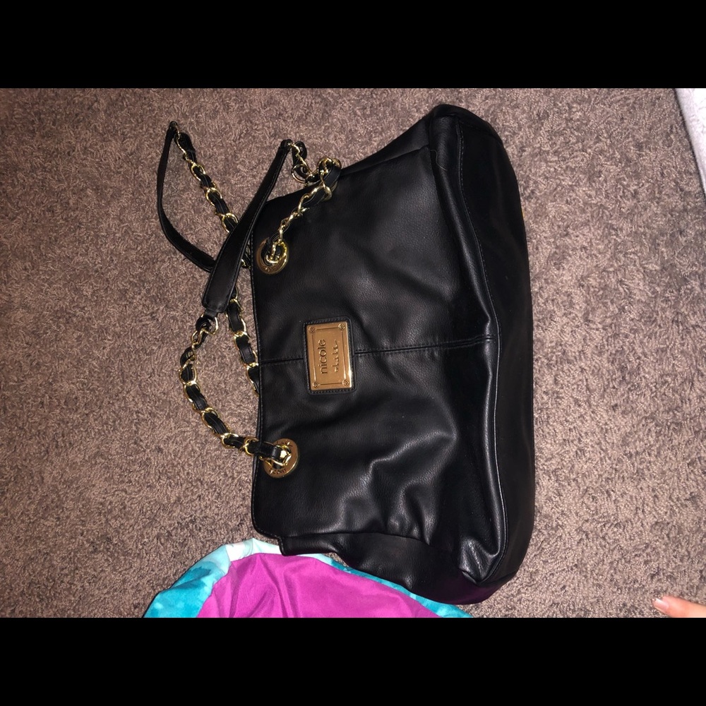 Nicole black handbag